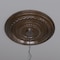 Ekena Millwork Cole PVC Medallion (Canopies up to 6"), 22"OD x 3 1/2"ID x 1"P, Textured Metallic Mystic Brown CMP22COAMB - alternate 10